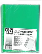 Auro Office E45 Eurofolios A4, 45 µm, PP, green, smooth - 100 pcs - Sheet Potector