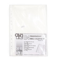 Auro Office B4 100mc/20 pcs with flap - Sheet Potector