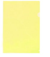 Auro Office folding cover A4, 170 µm, PVC, yellow, smooth - 10 pcs - Sheet Potector