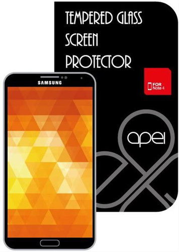 APEI Screen Protector for Samsung Note 4 - Glass Screen Protector - Main image