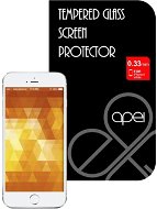 APEI Schlank Round Glass Protector für iPhone 6 White Voll - Schutzglas