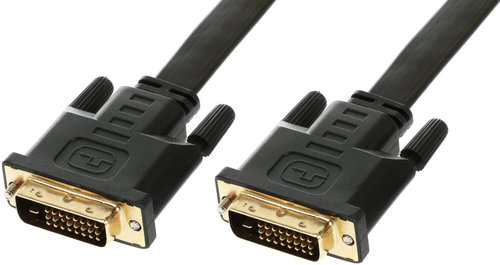 Apei Flat Ultra Series DVI-D-DVI-D 1.8m - Video Cable - Main image