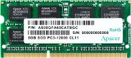 RAM memória Apacer SO-DIMM 8GB DDR3L 1600MHz CL11 - Operační paměť