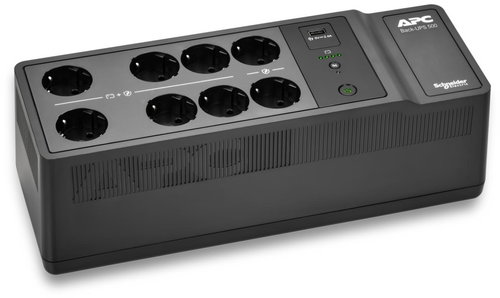 APC Back-UPS 500VA 8 schuko outlets - Notstromversorgung - Hauptbild