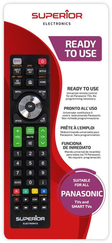 Superior for Panasonic Smart TV - TV Remote Control - Main image