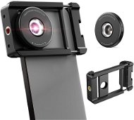 Objektív na mobil Apexel 100X Mobile phone holder Microscope Lens with LED Light & CPL filter - Objektiv pro mobilní telefon
