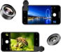 Apexel HD Clear 2-in-1 Kit--120° Wide Angle / 15X Macro - Phone Camera Lens