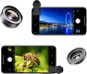 Apexel HD Clear 2-in-1 Kit--120° Wide Angle/15X Macro - Objektív na mobil