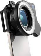 Objektiv pro mobilní telefon Apexel Adjustable 10X-20X Zoom Macro Lens  with LED Fill Light - Objektiv pro mobilní telefon