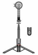 Apexel 3-in-1 Selfie Stick Tripod with magnetic mount & Cold shoe mount - Selfie tyč