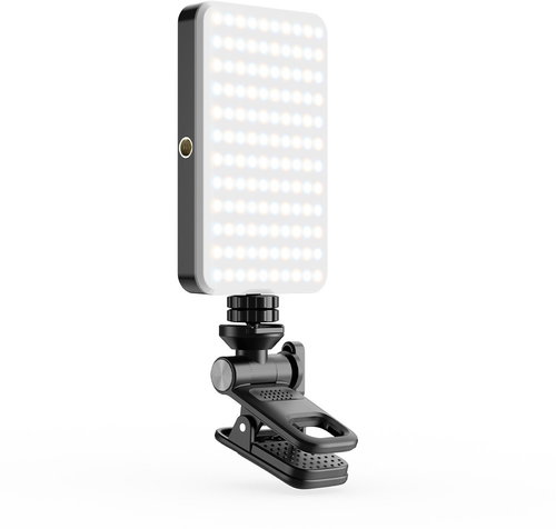 Apexel Mini Vlog Tripod with LED Light & Action Camera Adapter - Camera Light - Main image