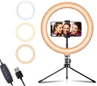 Apexel Ring Light 10“ with Stand and Holder - Camera Light