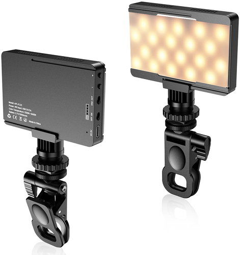 Apexel Pocket Rotatable Soft LED Fill Light - Camera Light - Main image
