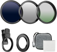 Apexel 67mm CPL+UV+ND32 Filter Kit - ND Filter