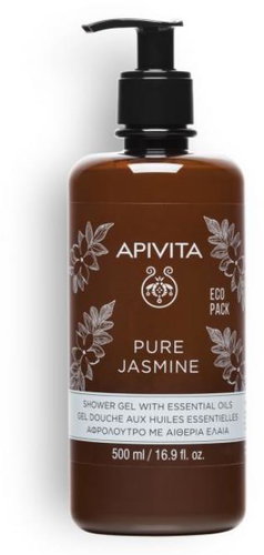 Apivita Pure Jasmine, 500 ml - Shower Gel - Main image