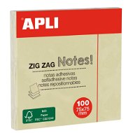 APLI "Z", 75 × 75 mm, 100 lístků, žlutý - Sticky Notes