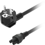 AlzaPower Cord IEC C5 250V 2m black - Power Cable