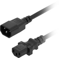 AlzaPower Cord Extension IEC C14 to C13 250V 5m black - Power Cable