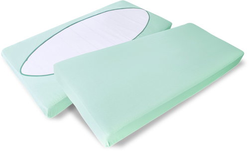APOS Elastic sheet envelope cut green - Bedsheet - Main image