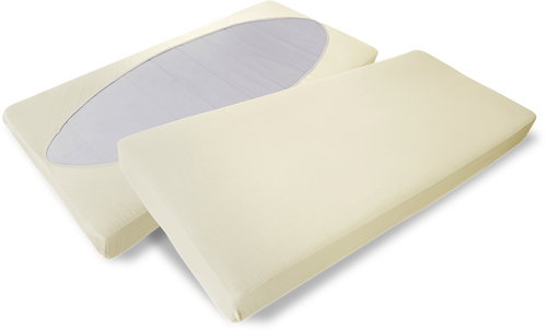 APOS Elasticated sheet in cream envelope pattern - Bedsheet - Main image