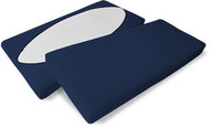 APOS Elastic sheet envelope cut dark blue - Bedsheet