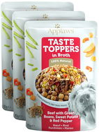 Kapsička pro psy Applaws kapsička Dog Taste Toppers Broth Hovězí s batáty 3 × 85 g - Kapsička pro psy