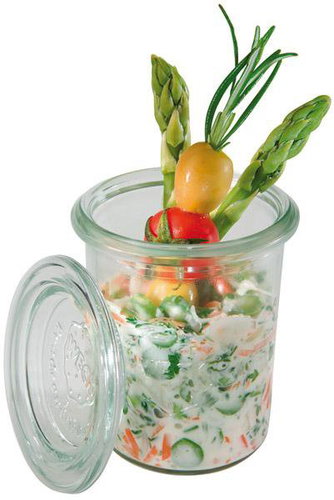 APS Sada sklenice s víčkem 12 ks 160 ml - Storage Jar - Main image