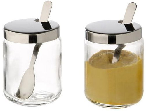 APS Mustard container set 2 pcs 40415 - Condiments Tray - Main image