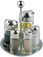 APS Meniscus set in swivel stand 40485 - Condiments Tray