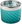 Glass ashtray blue 00584
