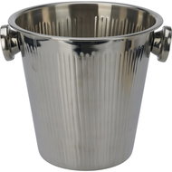 Gastro Champagne cooler, stainless steel, fluted, height 210 mm, length 240 mm, width 210 mm - Beverage Cooler