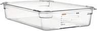 ARAVEN Gastro container GN 1/1, polycarbonate, integrated label, 100 mm, 13 l - Gastro Container