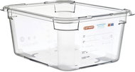 ARAVEN Gastro container GN 1/2, polycarbonate, integrated label, 150 mm, 9 l - Gastro Container
