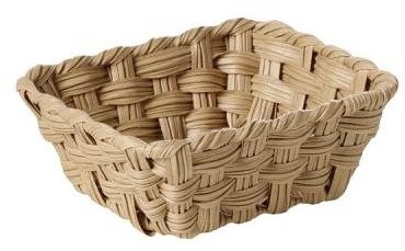 APS Twirl Basket, GN 1/6, Brown, 65 × 176 × 162mm - Bread Basket - Main image