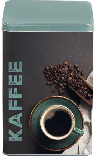 Kesper Metal Coffee Tin, Blue, 190 × 140 × 80 mm - Storage Jar - Main image
