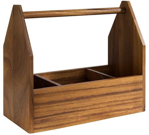 APS Acacia Wooden table tray - Basket - Main image