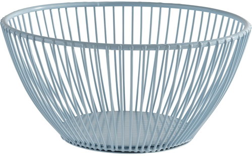 APS Svart Basket, 80 mm, diameter 175 mm, fine blue - Bread Basket - Main image
