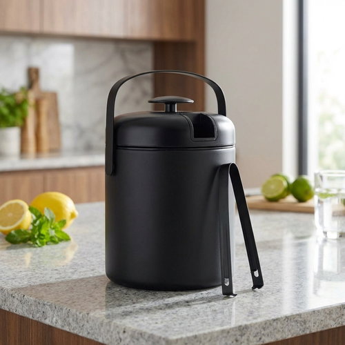 APS Ice set with tongs, volume 1,30 litres, height 220 mm - Ice Bucket - Main image