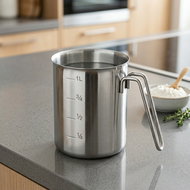 APS Stainless steel measuring cup 1 l - Measuring Cup