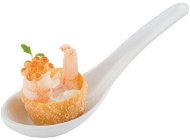 APS Fingerfood lžíce melamin Hong Kong 13,5 cm, bílá - Gastro vybavení