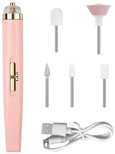 APT DA127 Nail grinder pink - Electric File - Main image