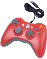 APT KX13C Xbox 360 kabelový ovladač červený - Gamepad