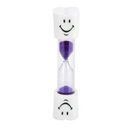 APT AG820 Hourglass for brushing teeth, purple - Hourglass