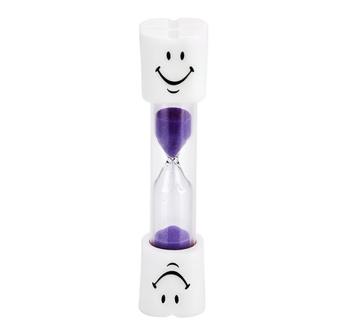 APT AG820 Hourglass for brushing teeth, purple - Hourglass - Main image