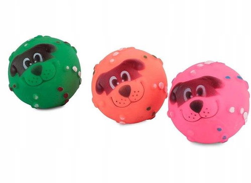 Verk 19041 Balloon for dogs whistling 6.5 cm - Dog Toy Ball - Main image