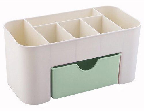 APT AG605B Organizér na kosmetiku do koupelny béžovozelená - Organiser - Main image
