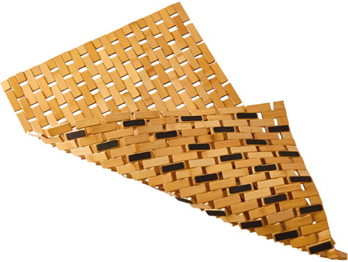 Otohurt Bamboo bath mat 60 × 40 cm - Bath Mat - Main image