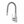 DA543B kitchen sink mixer tap with 360° flexible spout, grey
