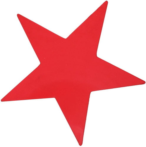 Merco Značka na podlahu - star, červená - Training Aid - Main image