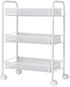 APT AG952A Regál na kolečkách 64 × 44 × 26 cm, bílá - Regál